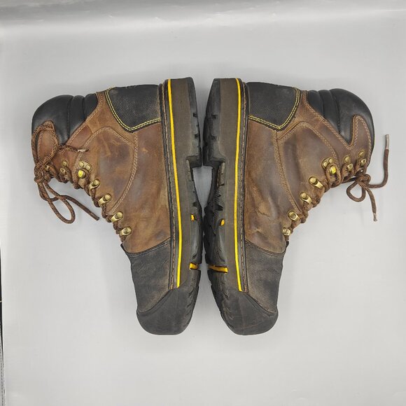 Keen ASTM F2413-18 MEN SZ US 11 M Waterproof Leather Hiking Steel toes boots